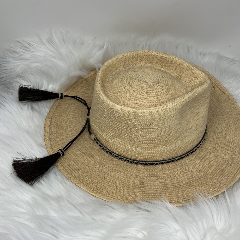 Sun Body Hats Women’s Telescope Hancrafted By Palm Leaves - Picture 2 of 9